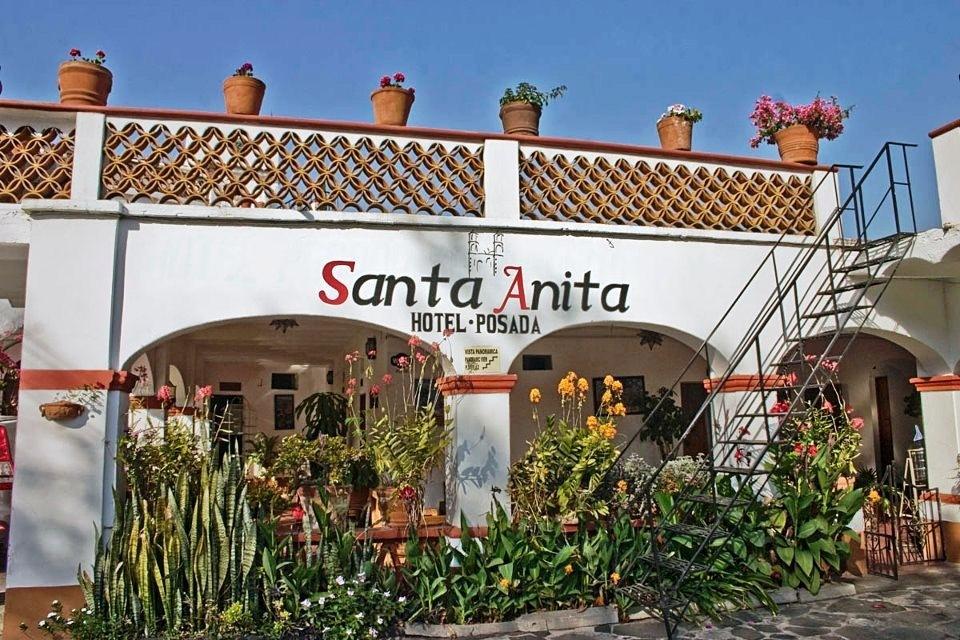 Hotel Posada Santa Anita Таско-де-Аларкон Екстер'єр фото